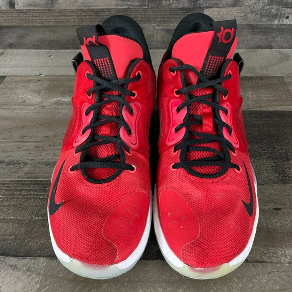 Nike KD Trey 5 VII Racer Kevin Durant University Red Basketball Shoes AT1200-600 - Picture 3 of 11